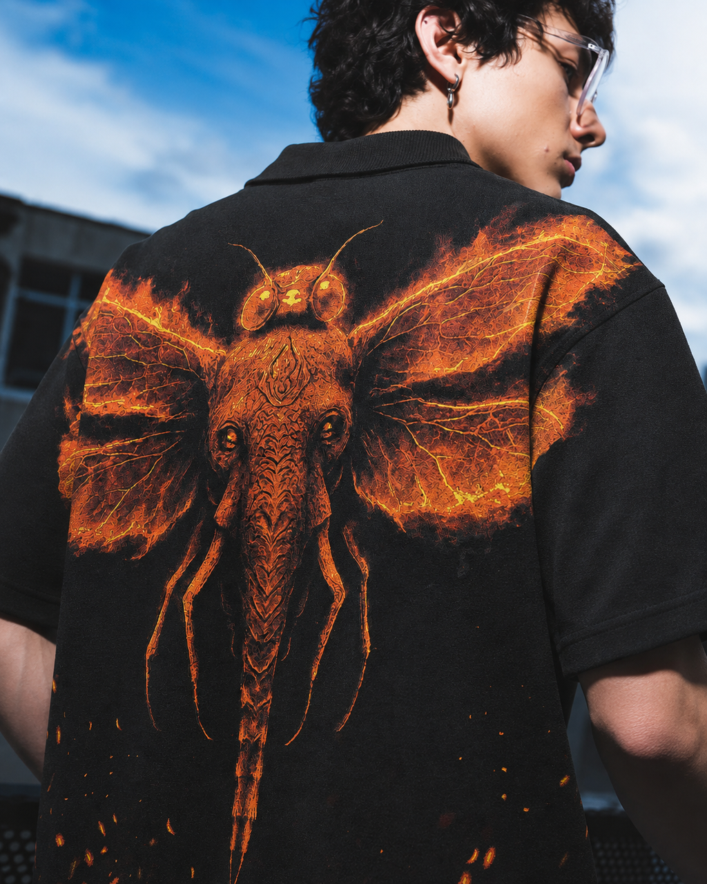 The Asura Moth Tee