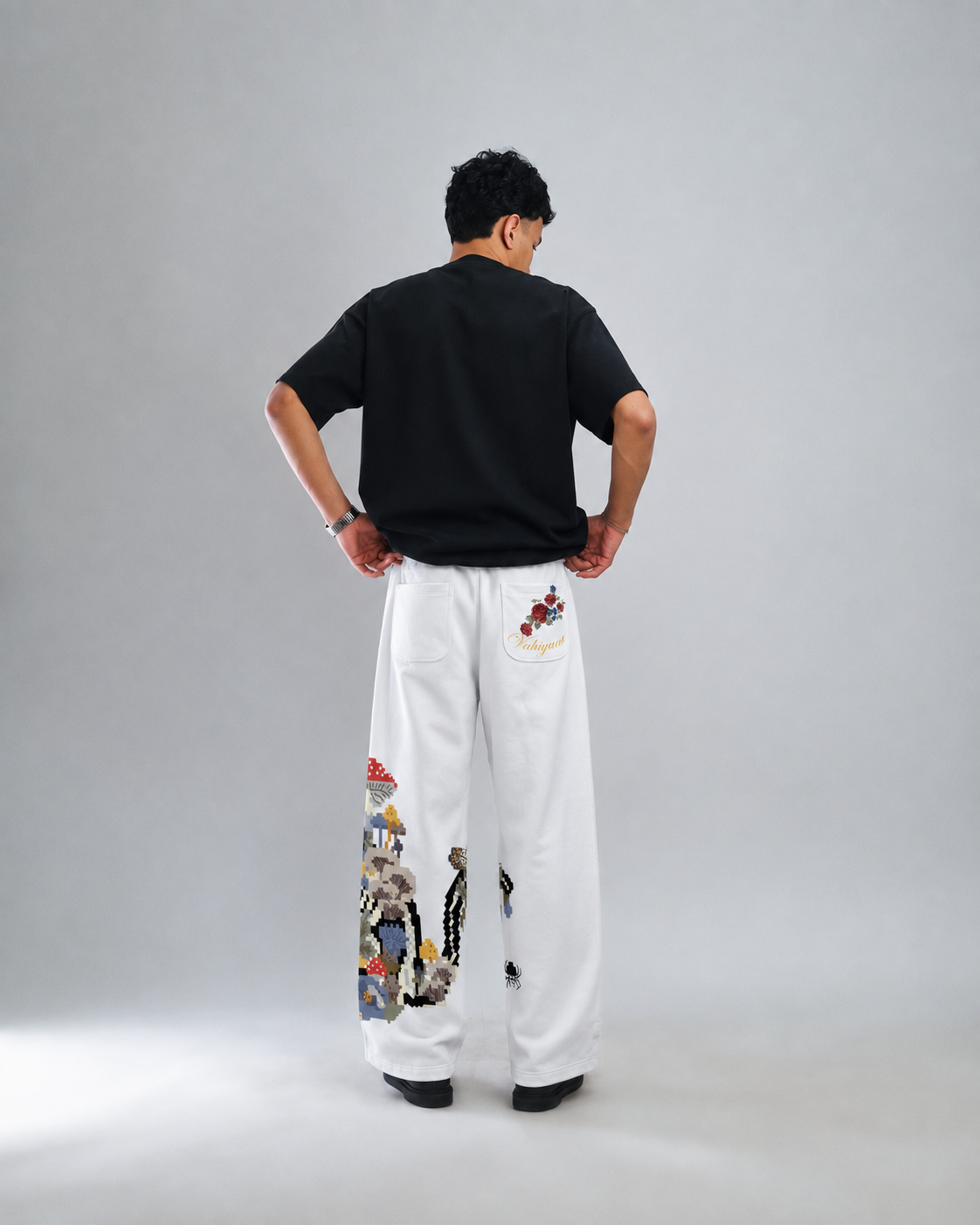 Pixelated Meow Sweatpants