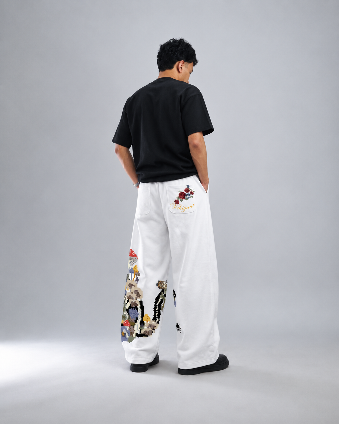 Pixelated Meow Sweatpants